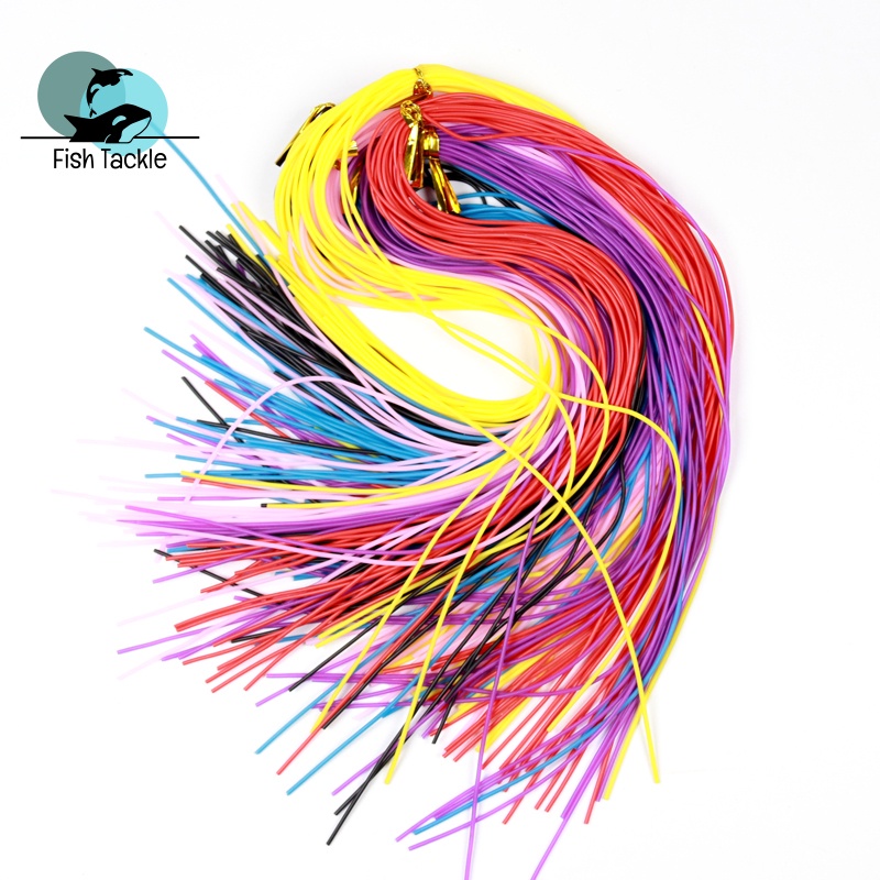 Cuộn Chỉ Hình Oval Bằng Cao Su Co Giãn Dùng Trong Câu Cá