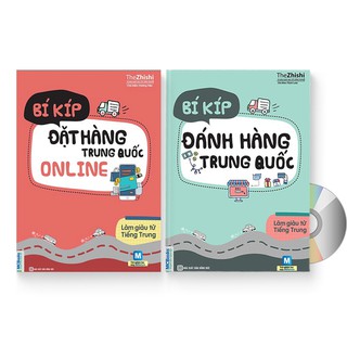 Sách - Combo 2 sách: Bí kíp đặt hàng Trung Quốc online + Bí Kíp Đánh Hàng Tại Trung Quốc + DVD quà tặng