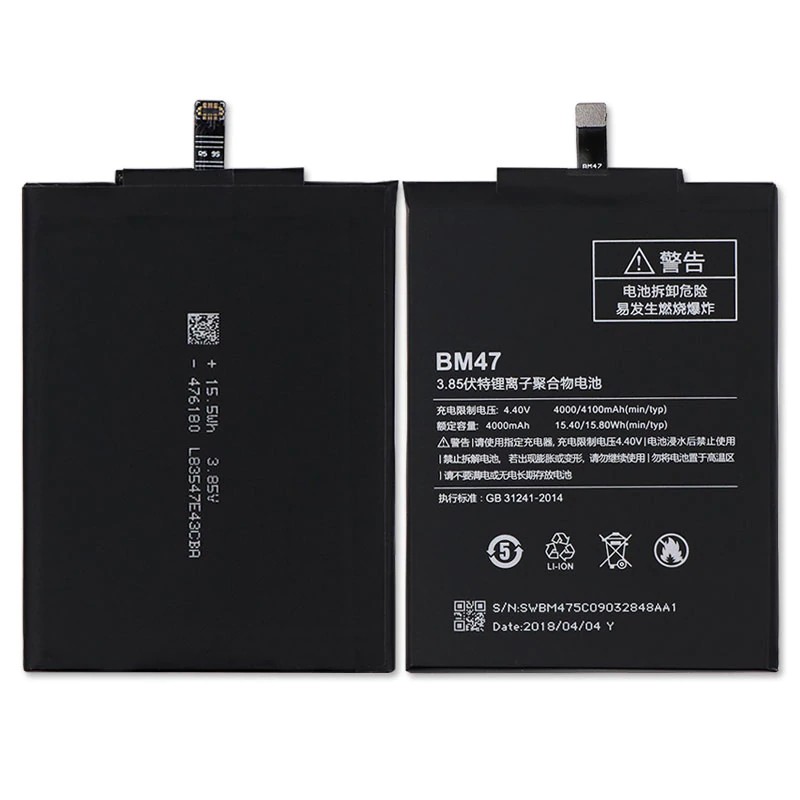 Pin Sạc Thay Thế Cho Xiaomi Redmi 3/Redmi 3 Pro/ Redmi 4x - BM47 , Pin Xiaomi Redmi 4x