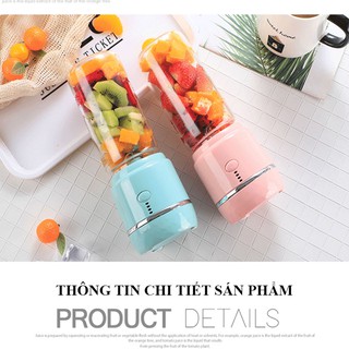 Máy Xay Sinh Tố, Máy Xay Sinh Tố Đa Năng Cầm Tay  Đồ Gia Dụng Thông Minh 365 Tích Điện - Xay Hoa Quả Trong 5s