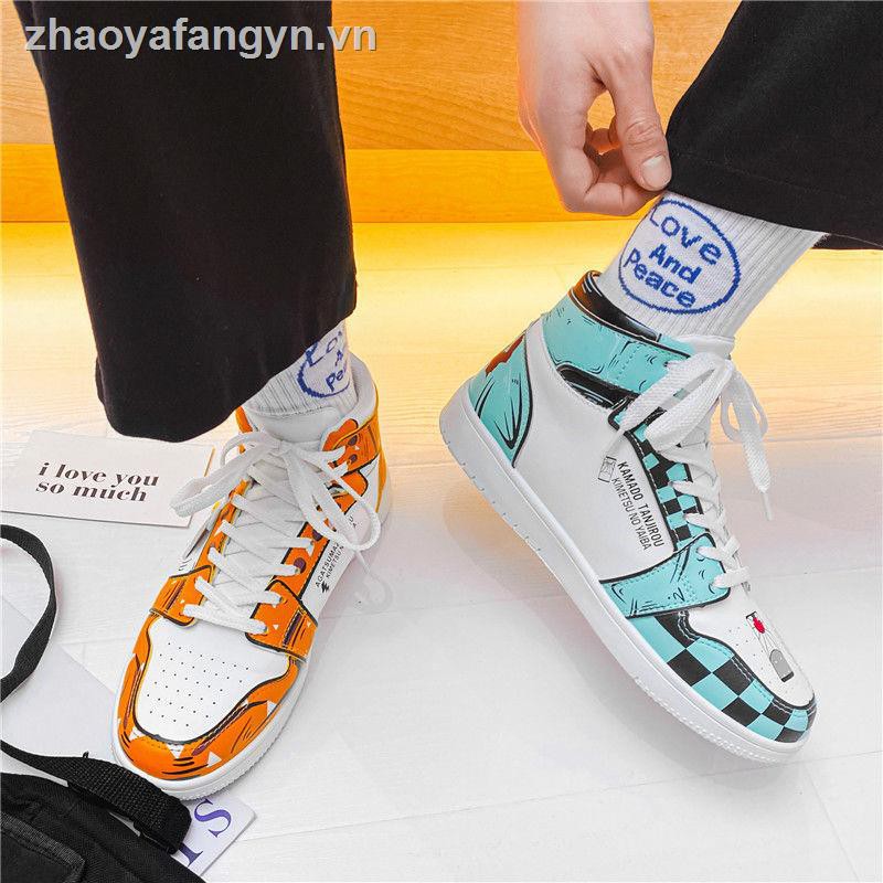 Giày Thể Thao Cổ Cao Thời Trang Dành Cho Nam | BigBuy360 - bigbuy360.vn