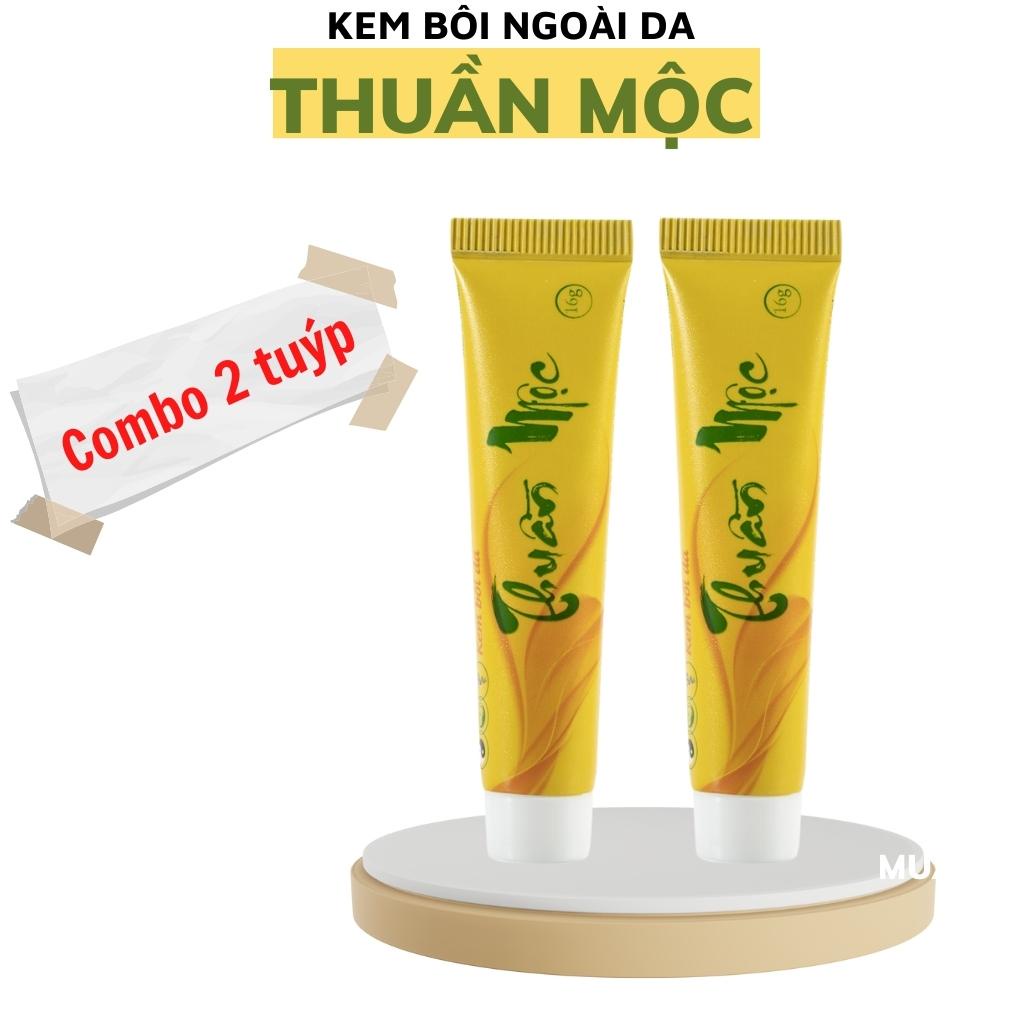 Combo 2 Tuýp Thuần Mộc, Kem Bôi Da Thanh Mộc Hương Loại 16g