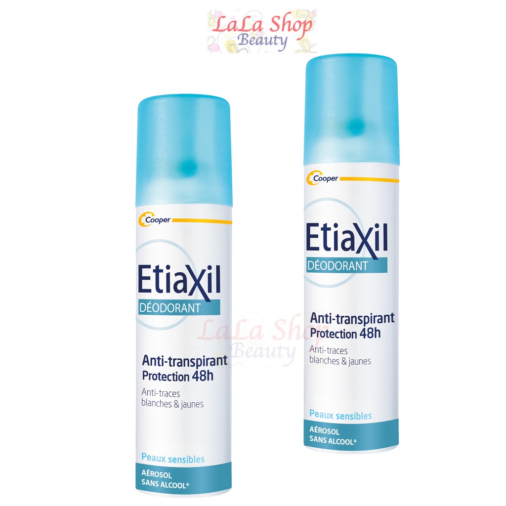 Khử Mùi Hàng Ngày Dạng Phun Sương Etiaxil Déodorant Anti-Transpirant 48H 150ml