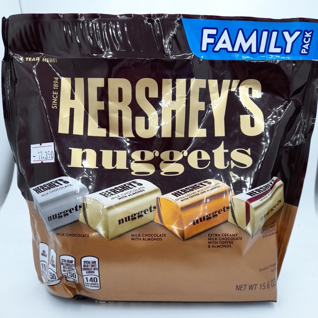 Socola hershey's nuggets 442g