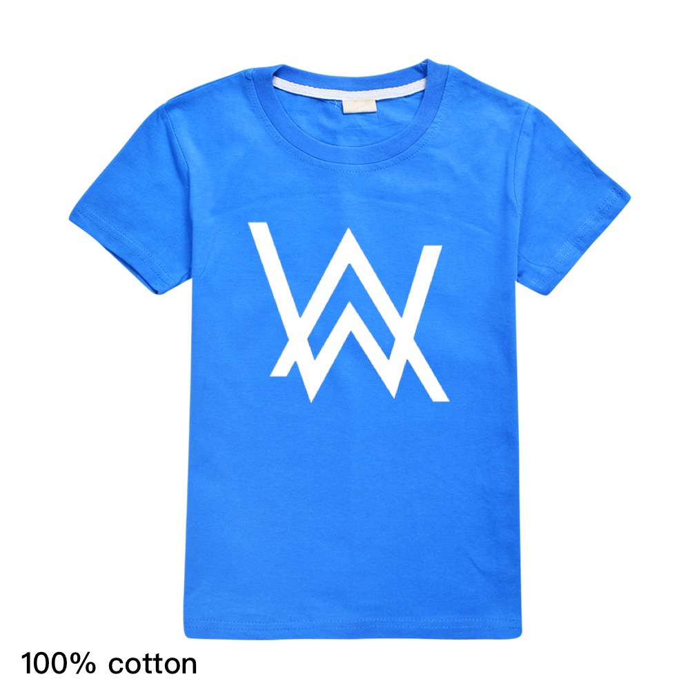 Áo Thun 100% Cotton Phát Sáng Phong Cách Hip Hop Alan Walker 2020