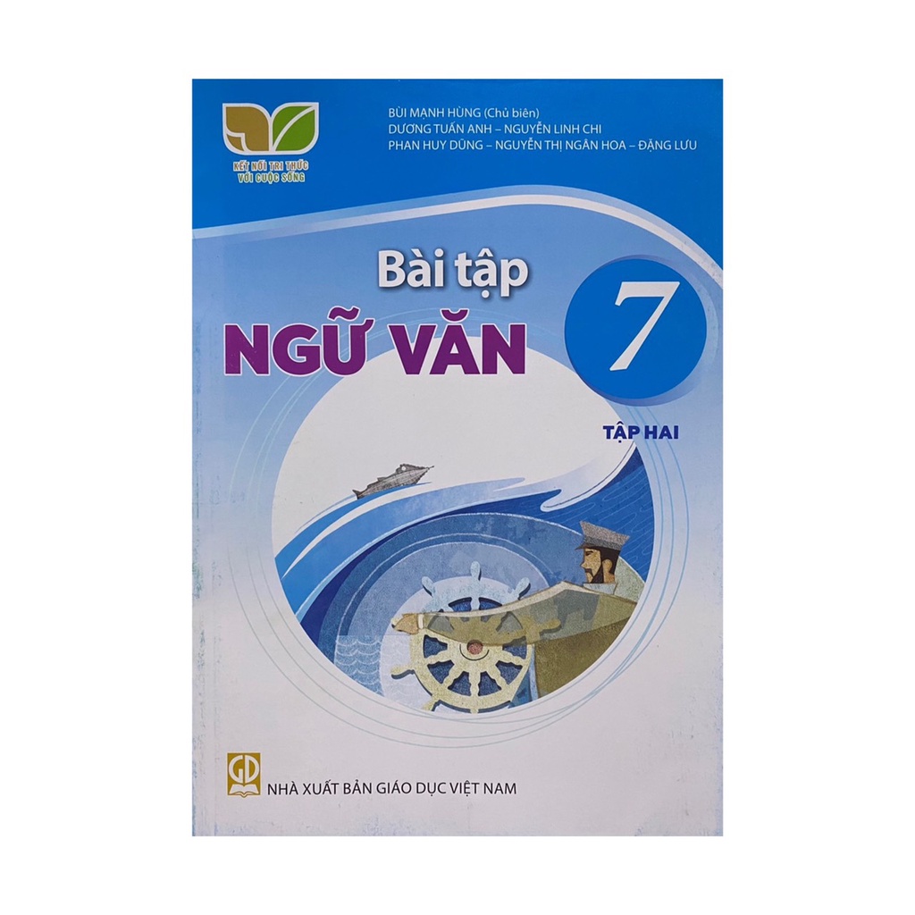 Sách - Bài tập ngữ văn 7 tập hai (Kết nối tri thức + kèm 1 viên tẩy hình )