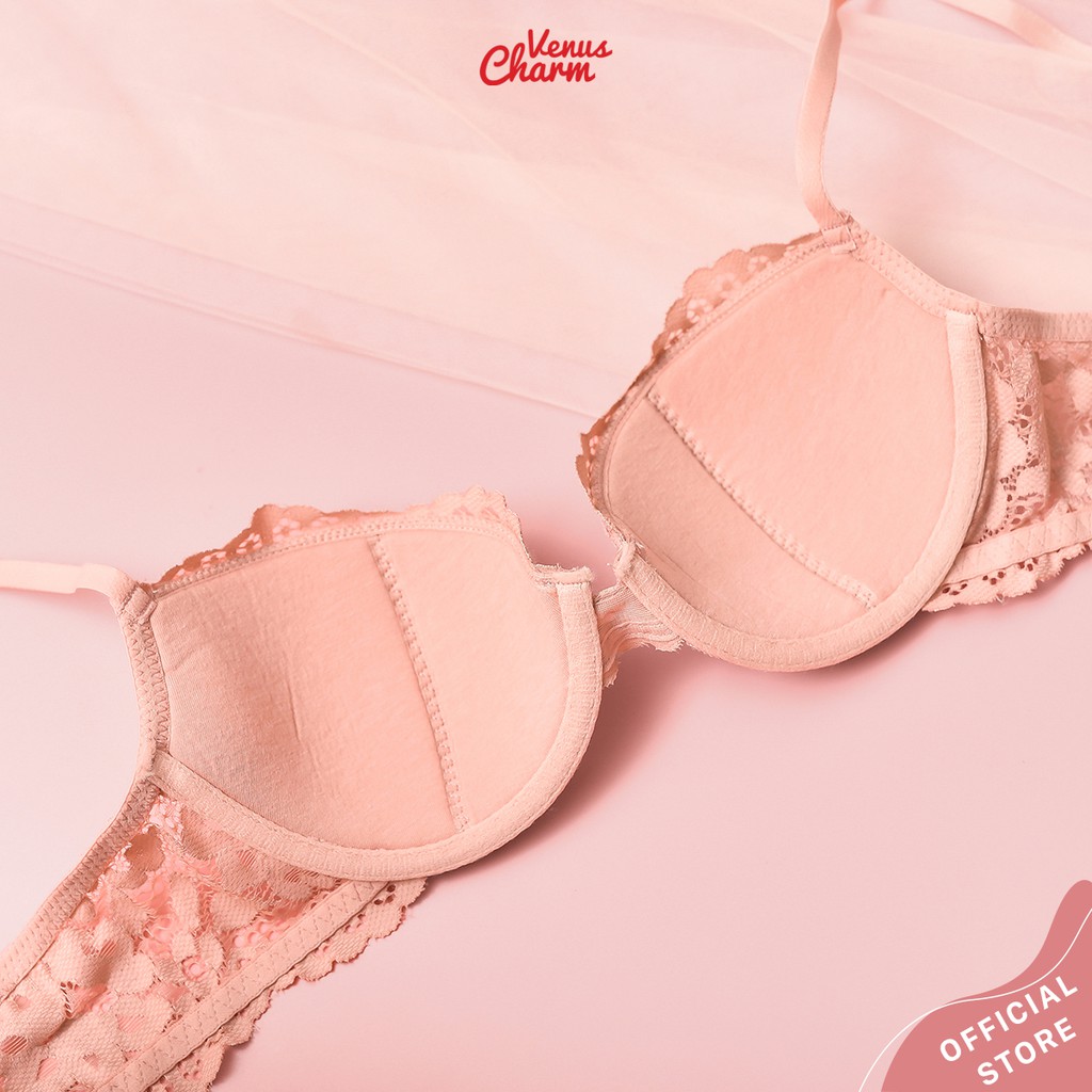 Bộ đồ lót có gọng đệm mỏng Pinkdear hoa hồng Venus Charm | BigBuy360 - bigbuy360.vn