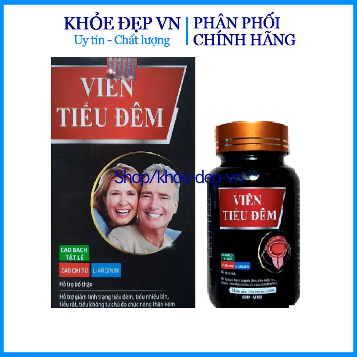 Viên tiểu đêm thảo dược ngăn ngừa tiểu đêm , tiểu nhiều lần , tiểu không tự chủ đái dầm hộp 30 viên