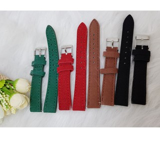 Dây đồng hồ -dây da lộn cao cấp -khách cần thêm mẫu ib shop