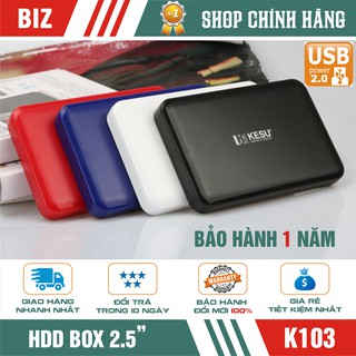HDD BOX 2.5" SATA 3 USB 2.0 Gloway - Kesu K103