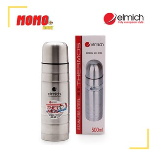 Bình giữ nhiệt Inox 304 Elmich 2245197 dung tích 750ml 0.75 lít xuất xứ CH Séc, hàng chính hãng bảo hành 12 tháng