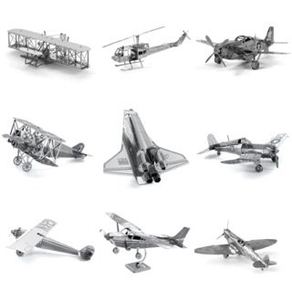 📌 Mô hình lắp ghép kim loại 3D máy bay nhiều mẫu