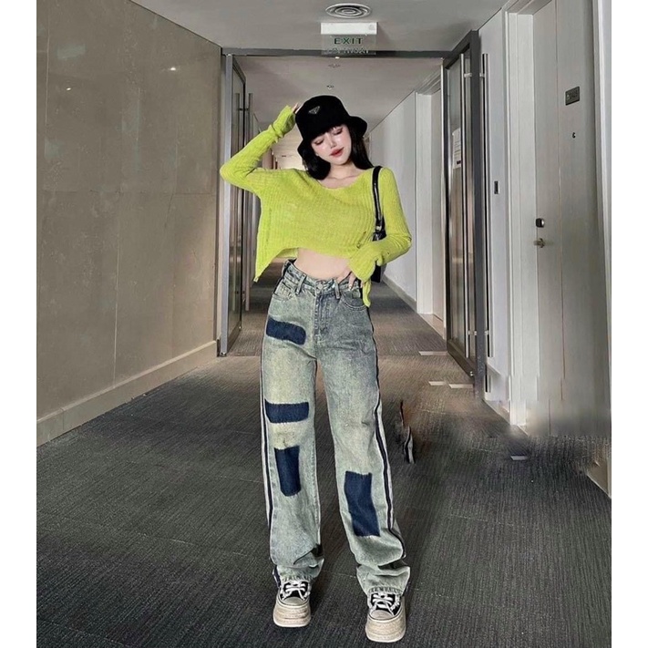 Mã 679- 678- 3278 QUẦN SUÔNG THÁO VIỀN PHỐI MÀU