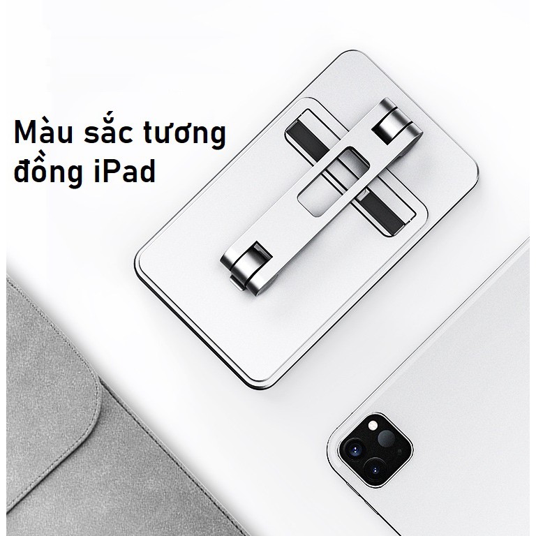 Giá đỡ iPad và máy tính bảng, điện thoại X21 X30 nhôm nguyên khối gấp gọn