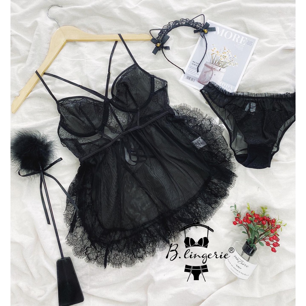 Váy Ngủ Công Chúa Dễ Thương - B.Lingerie