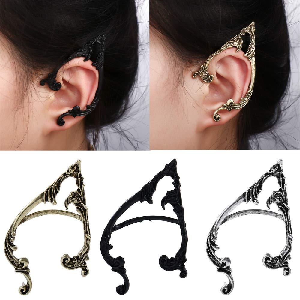 DARON Khuyên Kẹp Vành Tai Phong Cách Gothic Thời Trang