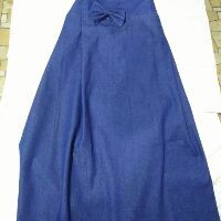 Váy chống nắng vải Jean trơn (hàng mới về) | BigBuy360 - bigbuy360.vn