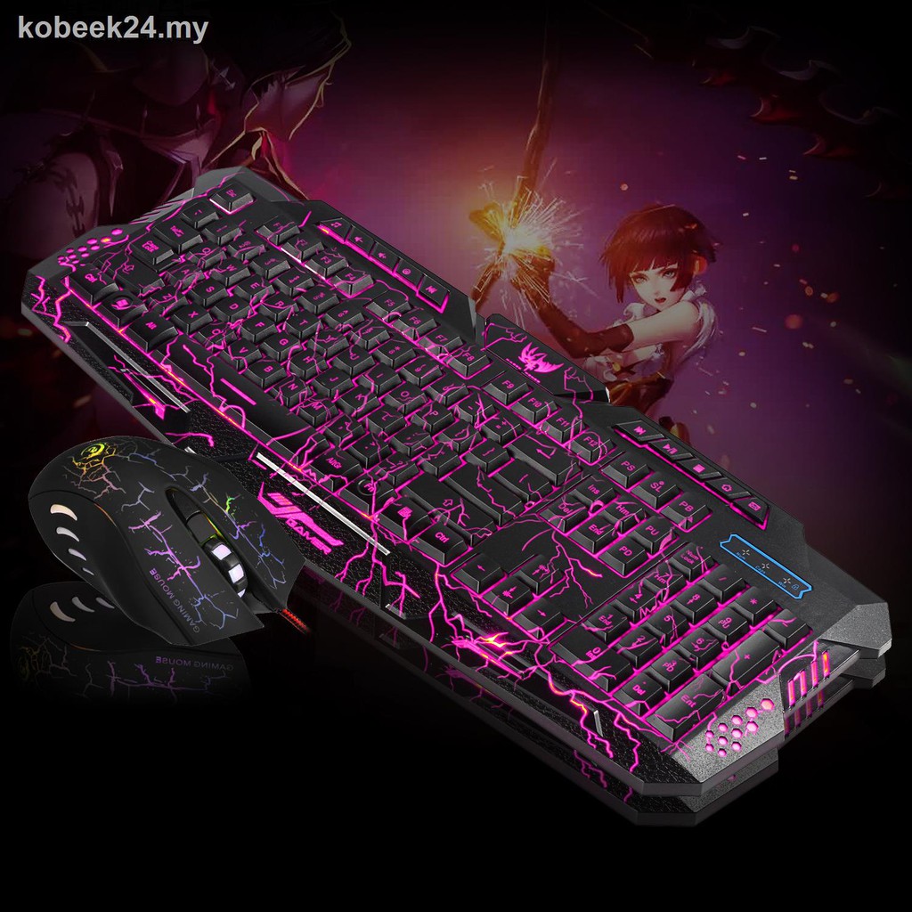 Bộ Bàn Phím Và Chuột J10 Có Dây Nhiều Màu Sắc | BigBuy360 - bigbuy360.vn