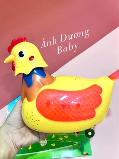 Đồ chơi gà - vịt đẻ trứng có nhạc