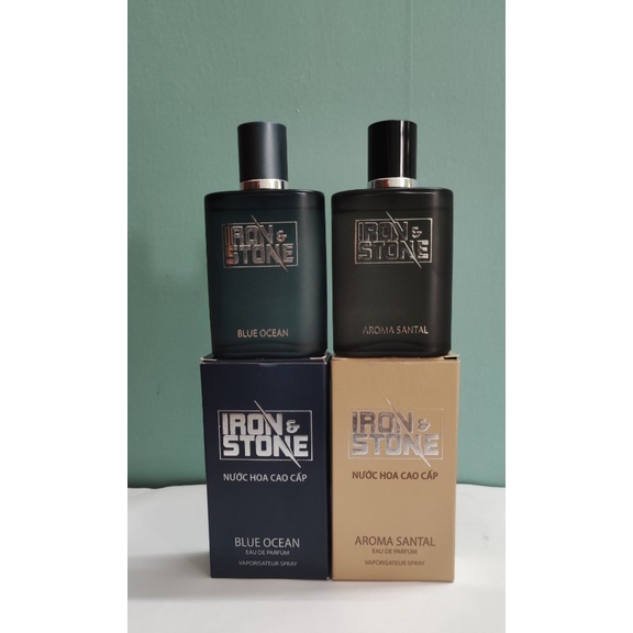 Nước hoa cao cấp Iron&Stone 50ml dành cho nam - tùy chọn 2 mùi hương