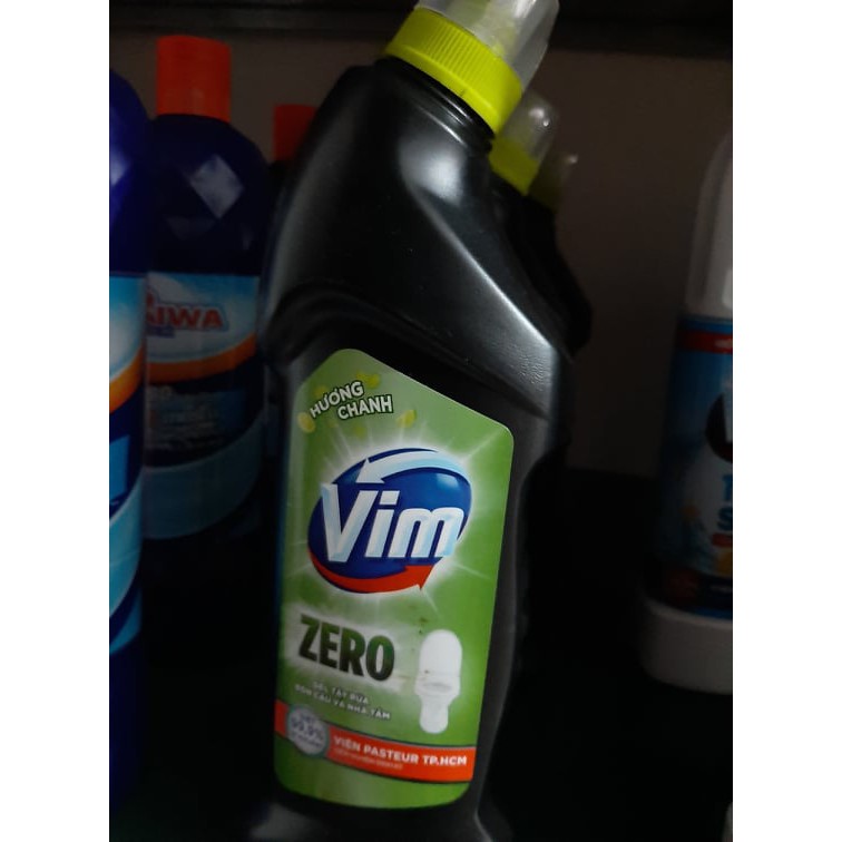 Tẩy bồn cầu Vim zero toilet 750ml