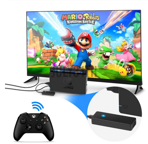 NINTENDO Thiết Bị Nhận Tín Hiệu Bluetooth Cho Máy Chơi Game Ps3 Ps4 Xbox One X / S Wii U / Pro