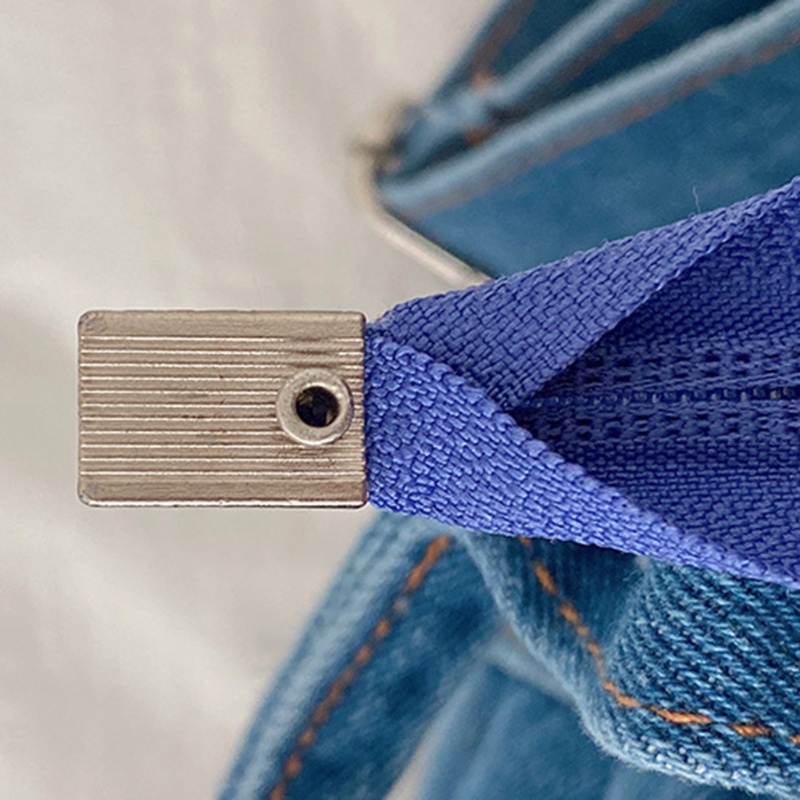 Túi đeo chéo vai bằng vải denim thời trang sành điệu cho nữ
