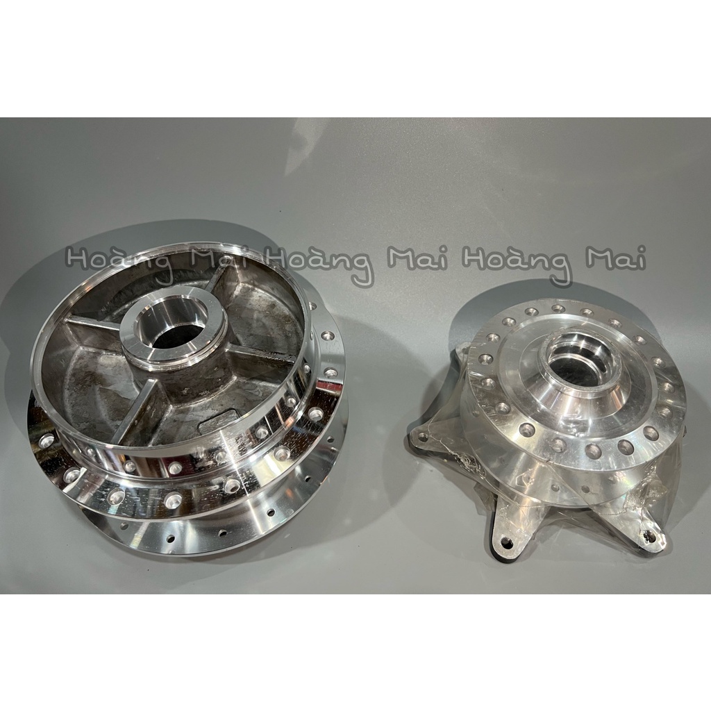 Đùm mạ Crom Winner V1/ X/ X đời 2022 màu xi và bạc