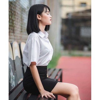 SƠ MI TRẮNG NGẮN TAY