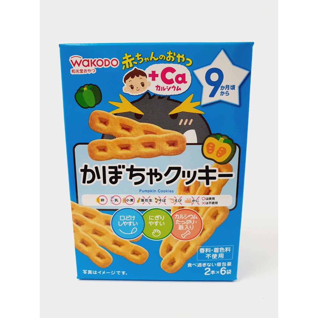 Bánh Ăn Dặm Wakodo Bổ Sung Canxi Và Sắt Của Nhật