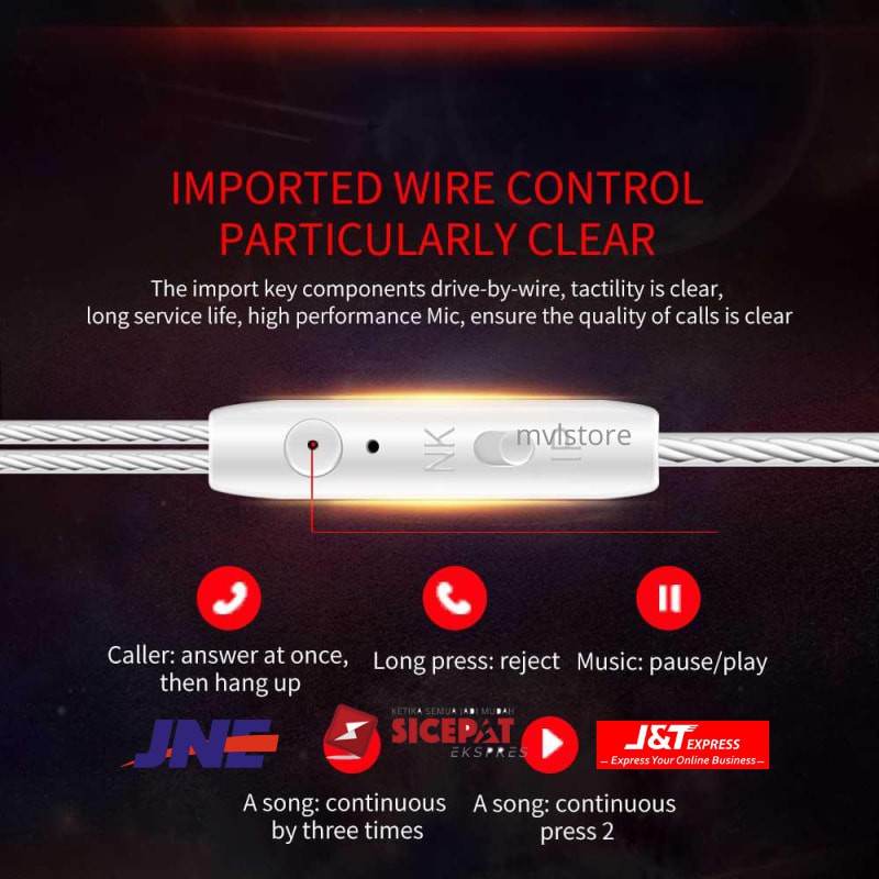 Tai Nghe Mvl Qkz Hifi Có Mic | BigBuy360 - bigbuy360.vn