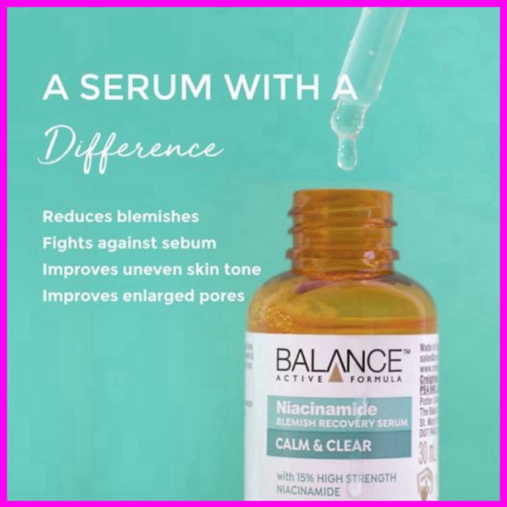 Serum ngừa mụn mờ thâm Balance Active Formula Niacinamide 15% Blemish Recovery 30ml freeship toàn quốc | BigBuy360 - bigbuy360.vn