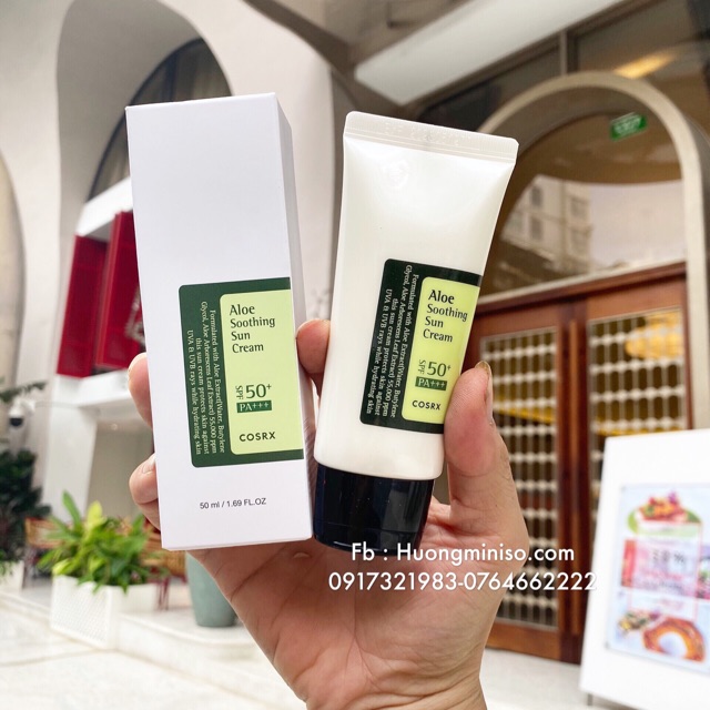 [ Chính hãng ] Kem Chống Nắng COSRX Aloe Soothing Sun Cream SPF50+ PA+++ (50ml)