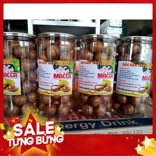 Hạt macca đắk lắk loại đặc biệt thơm ngon hũ pet 500gr