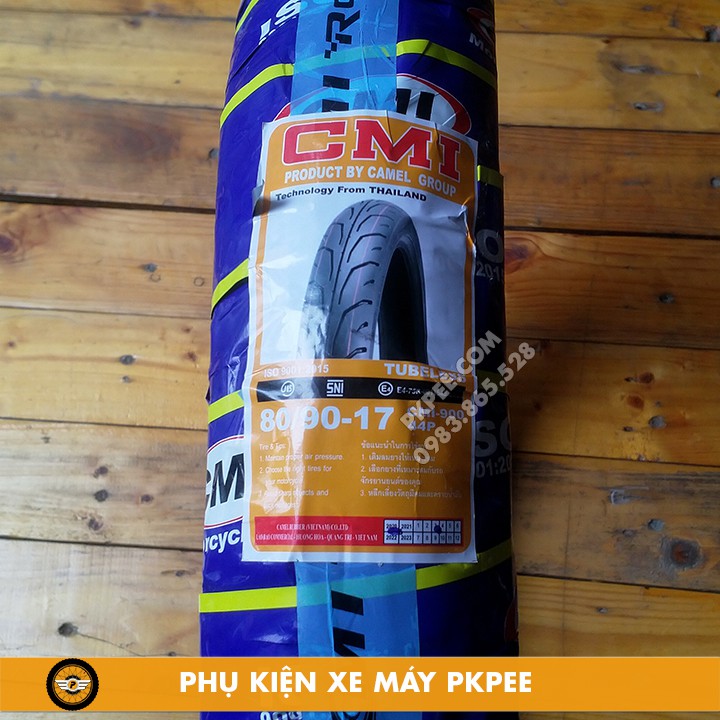 Vỏ Lốp Xe Camel Không Ruột Gai Mẫu Dunlop T900 Công Nghệ Thái Lan