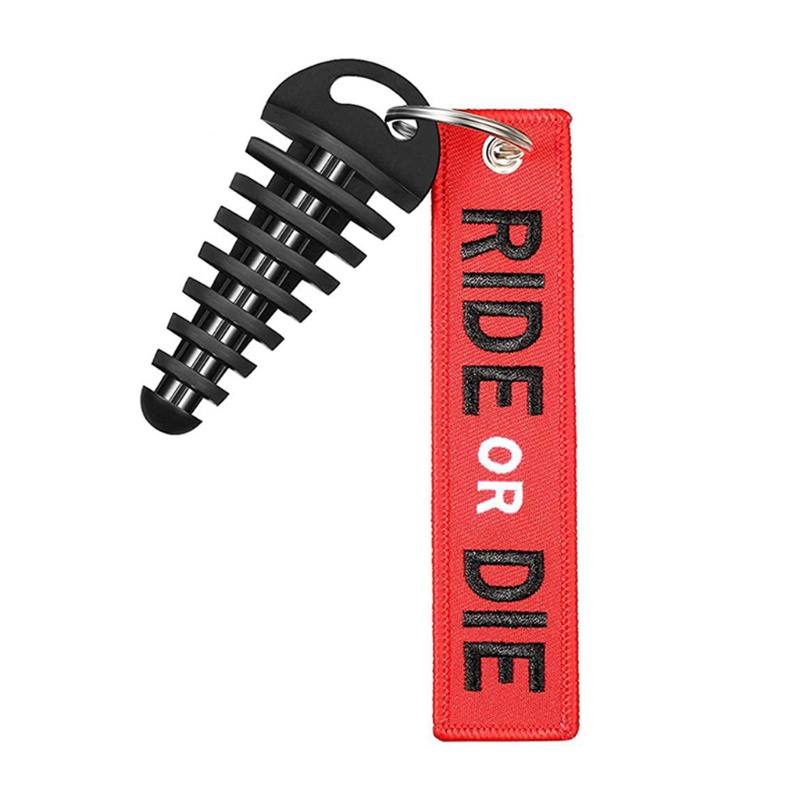 Nút Bịt Ống Pô Giảm Thanh Thêu Họa Tiết Cho Xe ATV