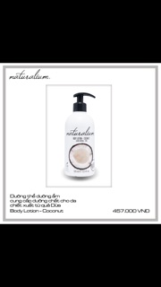 Sữa Dưỡng Thể Naturalium