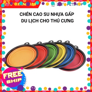 Chén gấp du lịch cho thú cưng tiện lợi