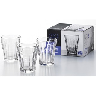 Ly thủy tinh kẻ sọc 320ml