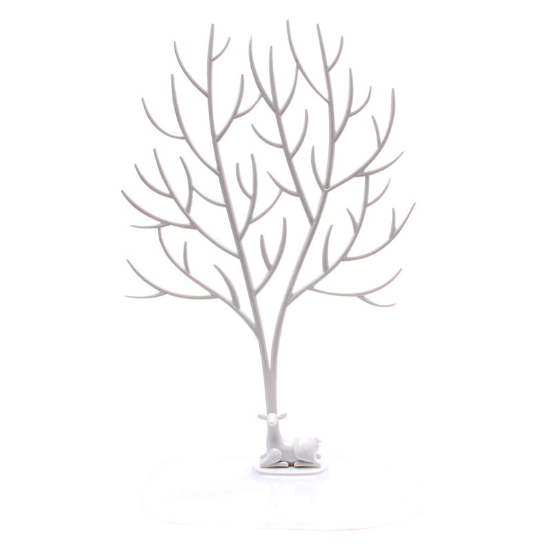 Flgo Giá Đỡ Trưng Bày Trang Sức Vòng Tay Vòng cổ Hình Cây Hươu