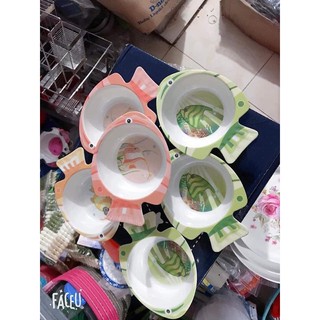 bát ăn dặm hình thú cho bé