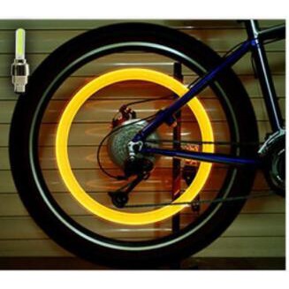 Đèn LED Phát Sáng Trang Trí Van Lốp Xe Đạp Độc Đáo