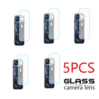 Set 5 Miếng Dán Cường Lực Bảo Vệ Camera Điện Thoại Xiaomi Mi 10 Ultra Note 10 Lite Pro 9t A3 A2