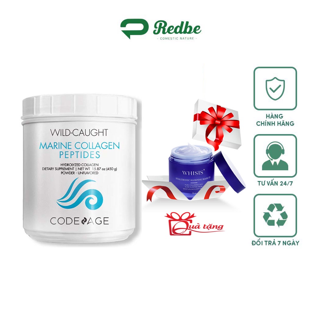 Collagen thuỷ phân Wild Caught Marine Collagen Peptides CodeAge - MP061