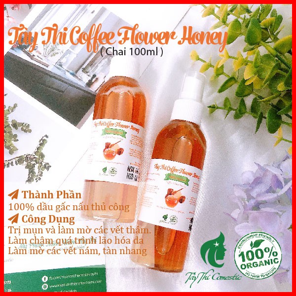 Mật Ong Hoa Cà Phê Tây Chi Chai 100ml