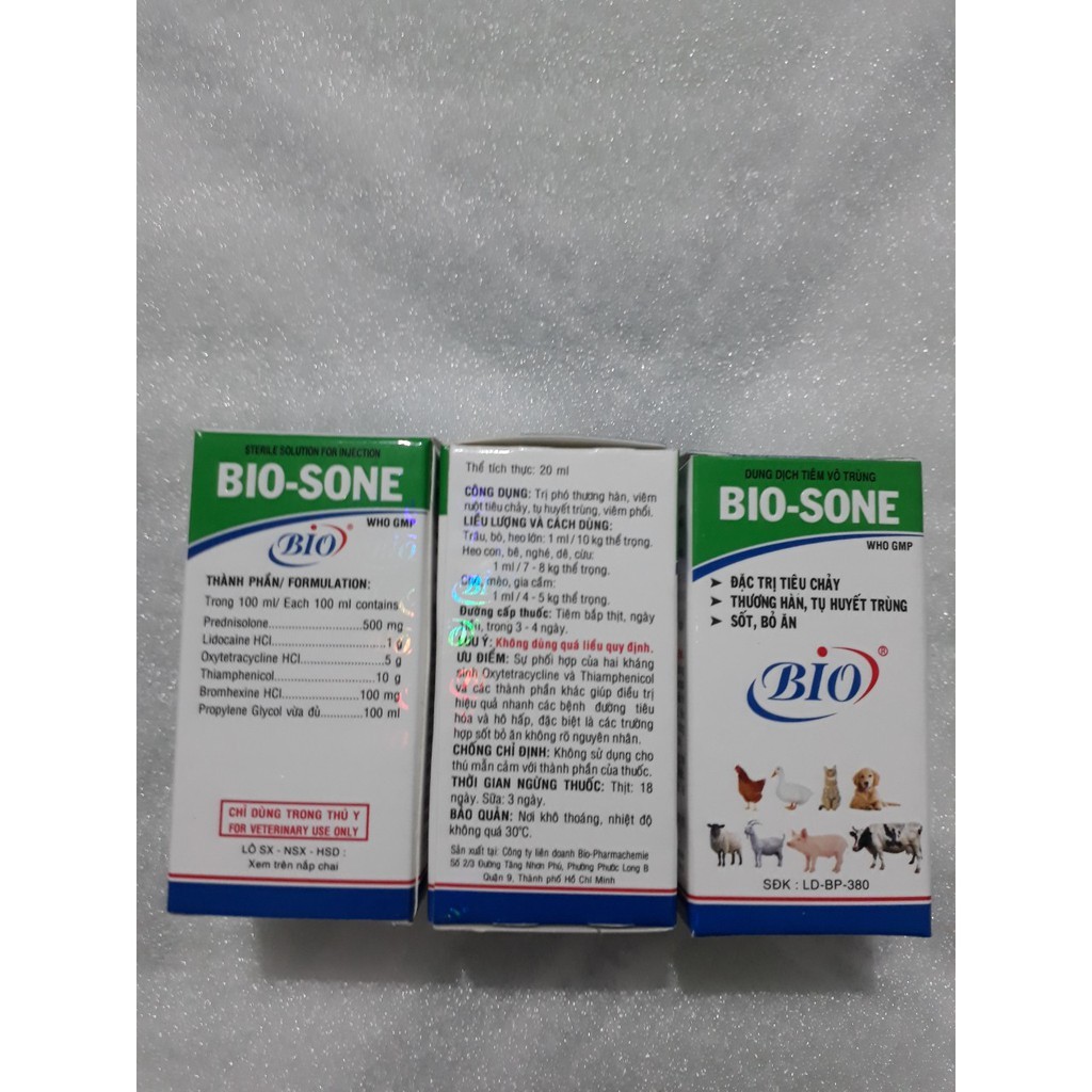 BIO SONE cho gia súc gia cầm