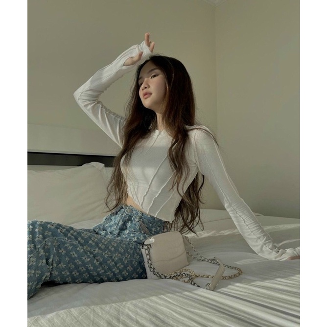 ÁO CROP TÀ CHÉO 2M 🦋