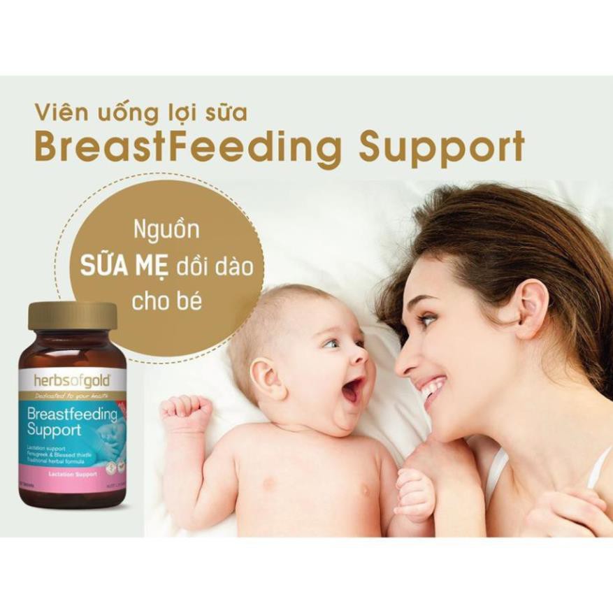 Viên uống lợi sữa Herbs Of Gold Breastfeeding Support