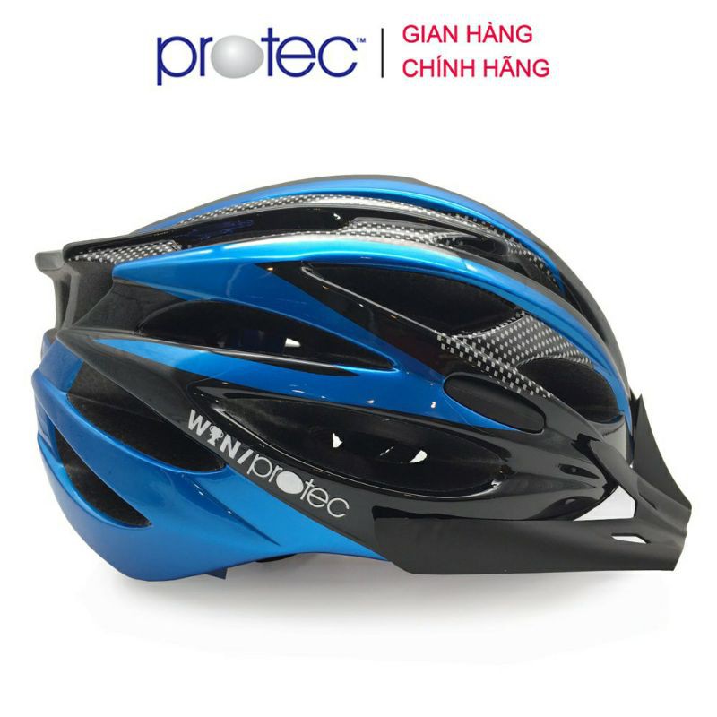 Mũ bảo hiểm xe đạp protec dành cho người lớn siêu nhẹ siêu thoáng mát