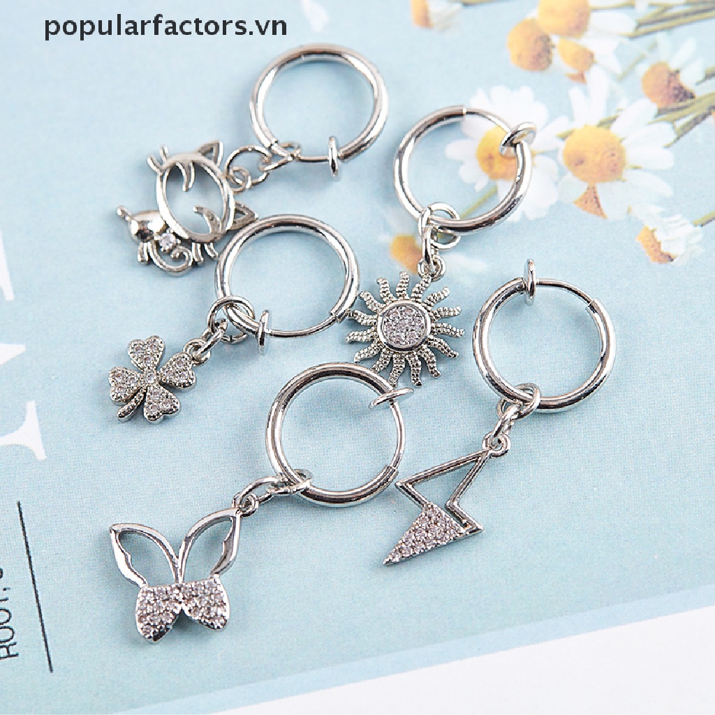 [Phổ Biến] Khuyên Rốn Dạng Kẹp Đính Đá Quyến Rũ